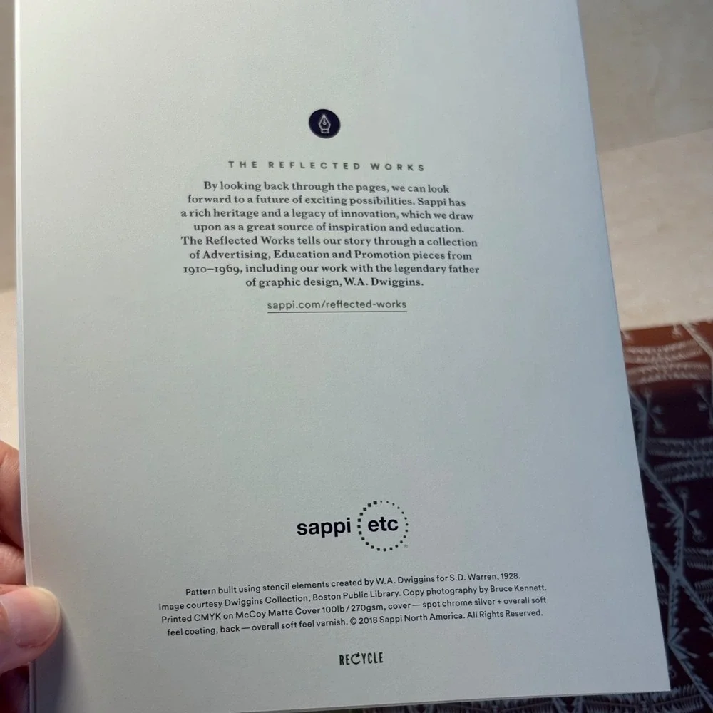 Sappi The Reflected Works WA Dwiggins 12 Blank Card Set Graphic Design History